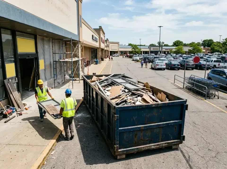 retail-store-renovation-debris-003 — frequently asked questions, Roll-off Dumpster Rentals in Brazoria, TX